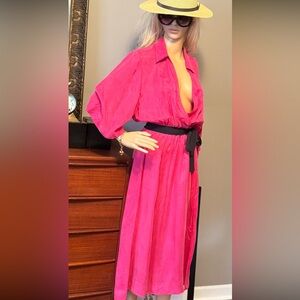 Massimo Dutti Pink Dress.